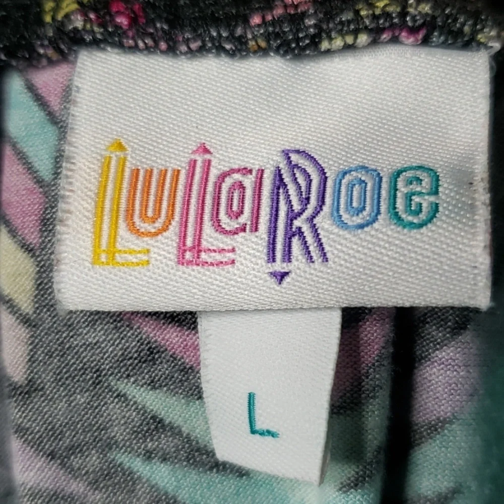 LulaRoe, 0246, Multicolored skirt / Size L - Picture 2 of 5